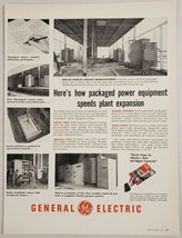 1951 Print Ad General Electric Packaged Power Units Manufacturers Schene... - $17.08