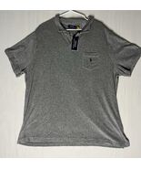 NWT Polo Ralph Lauren Terry Polo Shirt Men's Size Gray Cotton Blend Shir... - $60.00