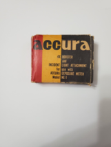 Vintage Accura Light 4X Booster Made in Japan With Leather Case Original... - $17.95