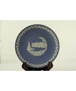 Vintage English China WEDGWOOD Japerware CHRISTMAS Plate 1979 BUCKINGHAM... - £16.31 GBP