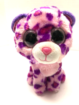 Ty GLAMOUR Pink Cheetah BEANIE BOO 6&quot; Plush Figure - £3.88 GBP