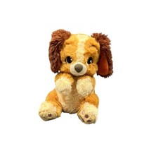 Disney Babies Lady &amp; The Tramp 9&quot; Stuffed Animal Plush Puppy Dog Toy Emb... - $14.20