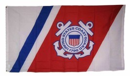 3x5 USCG United States Coast Guard Anchors Crest Emblem Seal 1790 Flag 3&#39;x5&#39; - £20.77 GBP