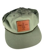 You Know Park City Utah Green Baseball Cap Adjustable Strap Cotton Nylon... - $27.35 CAD