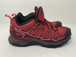 Salomon X-Ultra Shoes Trail Run Hike Womens Size US 5.5 EU 36 2/3 Cranberry Nice - £31.11 GBP