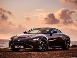 Aston Martin Vantage Onyx Black 2019 Poster  24 X 32 #CR-A1-1351416 - £27.39 GBP