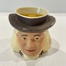 Vintage F &amp; F Quaker Oats Man Plastic Cup Mug Premium Made In USA - £7.79 GBP