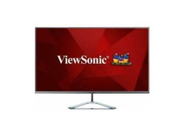 ViewSonic - VX3276-2K-MHD - 32&quot; 16:9 Ultra Slim WQHD LED LCD Monitor - Silver - £319.70 GBP