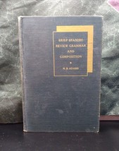 Brief Spanish Review and Composition by N B Adams (hardcover, 1934) - £9.01 GBP