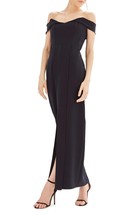 Topshop Bride Crepe Gown Sz 4 US Black - £53.02 GBP