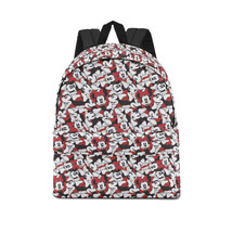 Minnie Mouse Dreaming in Dots Leisure Canvas Backpack Sport Travel Daypack - £19.76 GBP