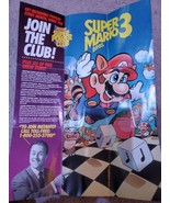 Rare Super Mario Bros. 3 Nintendo Power Club 15" Promo Poster GP-NES-USA-2 - €24,99 EUR Rare Super Mario Bros. 3 Nintendo Power Club 15" Promo Poster GP-NES-USA-2 - €24,99 EUR