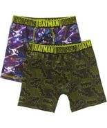 Batman Boys Boxer Briefs 2 Pack Size Medium (8)  Moisture Wicking NEW - £7.70 GBP