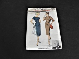 Advance 8681- Misses Slim Fit Dress and Blouson Jacket.  Original Design by Leon - £27.33 GBP