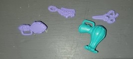 Lot Vintage Barbie Accessories Bathroom Vanity Spa Hair Dryer Brush Comb... - $10.00