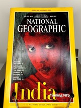 National Geographic magazine May 1997 VOL.191, NO.5 + Map of South Asia  - £7.70 GBP