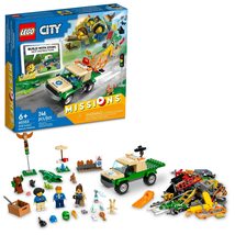 LEGO City Wild Animal Rescue Missions 60353 Interactive Digital Building Toy Set - $39.99