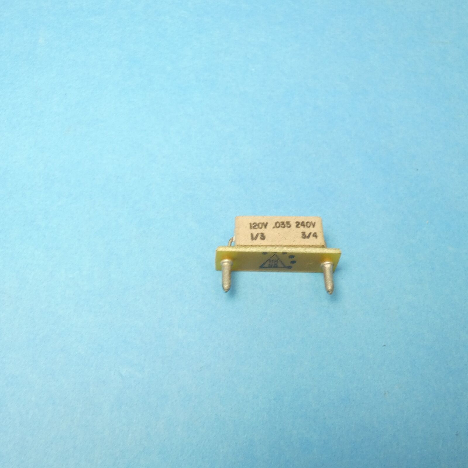 KB 9840 Plug-In Horsepower Resistor .035 Ohms 1/3HP @ 90–130 V 3/4 HP @ ... - $2.99