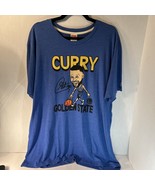 Homage T-Shirt Steph Curry Golden State Warriors 2XL Blue Short Sleeve NBA - €21,23 EUR