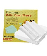 Butter Paper Sheets for biscuit Baking Paper Cake Making  10&quot;X10&quot; Pack O... - £11.82 GBP