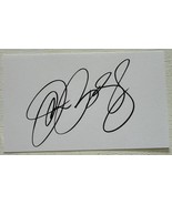 Jon Bon Jovi Autographed Signed Vintage 3x5 Signature Card - $60.00