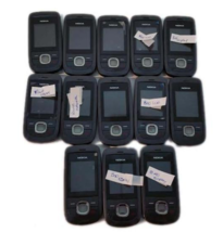 12 Lot Nokia 2220 Slide GSM Cell Phone Locked Personal Wholesale Replace... - $80.97