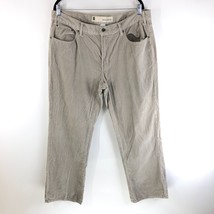 GAP Mens Pants Corduroy Straight Fit Cotton Beige 38x30 - $19.24