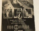 The X-Files Tv Guide Print Ad David Duchovny Gillian Anderson TPA17 - £4.67 GBP