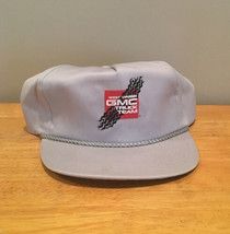 Vintage 1990s GMC Truck Team West Virginia Gray SnapBack Hat D5 - £12.01 GBP