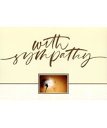 With Sympathy - Sympathy Greeting Card - 00918 - $51.04 MXN