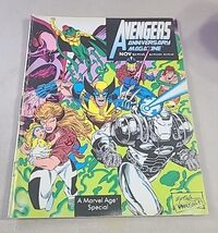 Vintage AVENGERS ANNIVERSARY MAGAZINE #1 Marvel Comics 1993 Comic Book - $9.89