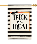 AVOIN Colorlife Trick or Treat House Flag Double Sided, Halloween Yard O... - £12.07 GBP