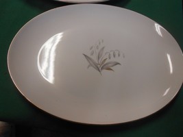 Beautiful KAYSONS  China &quot;Golden Rhapsody&quot; 1961  OVAL PLATTER  12&quot;X9&quot; #2 - £7.56 GBP