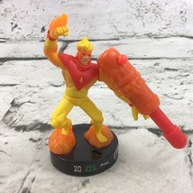 Marvel Heroes X-Men Pyro Attacktix Battle Figure Game Piece Hasbro 2006 - £3.71 GBP