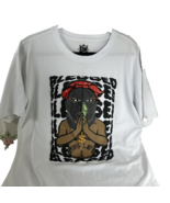 Bleeker and Mercer Men&#39;s Blessed Thug Life Graphic Print T shirt, Size XXL - €17,89 EUR