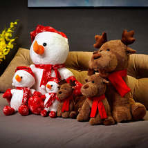 Snowman Ragdoll Plush Elk Doll Christmas Gift - £37.05 GBP+