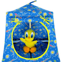 Light Blue Tent, 2 Sleeping Bags, Kite and Sun Print for Dolls, Stuffed Animals - £19.60 GBP
