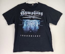 Anvil Symphony Shirt Mens Large Black 2012 Concert Tour Punk Rock Heavy Metal - £18.94 GBP