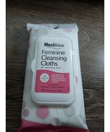 (1) Maxithins Feminine Cleansing Cloths for Sensitive Skin Wipes.32 Clot... - €8,38 EUR