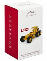 Hallmark: Mighty Tonka Road Grader - Keepsake Ornament 2018 - £18.39 GBP
