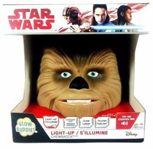 NEW Disney Star Wars Lucasfilm Glow Buddies Light-Up Talking Chewbacca Figure - £11.85 GBP