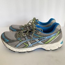 Asics Womens Blue Green GEL-Equation T3F6N Running Athletic Shoes US Size 9.5 - £21.54 GBP