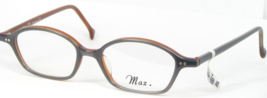 Max. Siegel Optik Meadows 928 Stone Blue /BROWN Eyeglasses Frame 44-16-140mm - $39.60