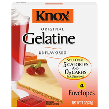 Knox Unflavored Gelatin (4 Envelopes) - $6.50