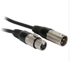 Value Series XLR Male to XLR Female Microphone Cable 18 ft - £11.98 GBP