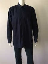 BANANA REPUBLIC Blue Tonal Blue Stripes Long Sleeve Button Down Shirt (S... - $11.95