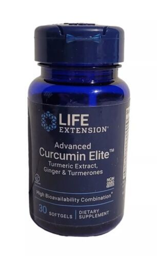 Primary image for Life Extension Advanced Curcumin Elite Turmeric Ginger & Turmerones 30 Softgels 