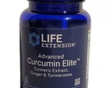Life Extension Advanced Curcumin Elite Turmeric Ginger &amp; Turmerones 30 S... - $19.79