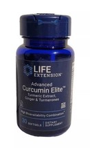 Life Extension Advanced Curcumin Elite Turmeric Ginger &amp; Turmerones 30 S... - £15.56 GBP