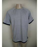 Men&#39;s Gray And1 Crew Neck Fashion Tee. Size Large. 100% Polyester. Short... - $24.33 CAD